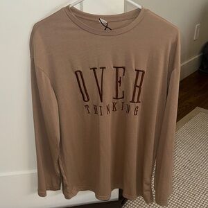 Tan Long Sleeve Shirt